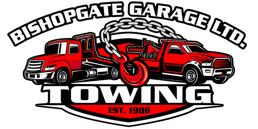 Bishopgate Garage Ltd. Towing, established 1986